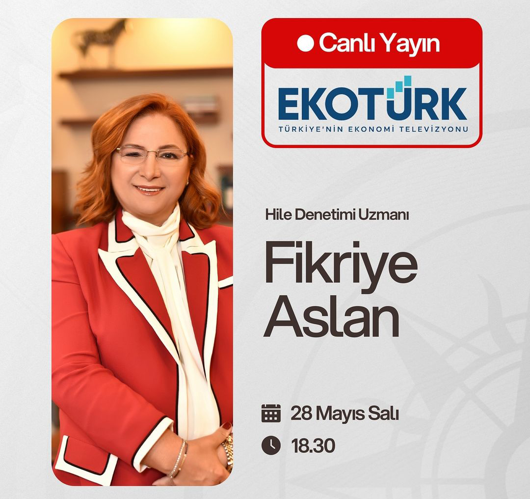 EKOTÜRK TV’de Canlı Yayın - Fikriye Aslan | Pusula Adli Muhasebe Uzmanlığı