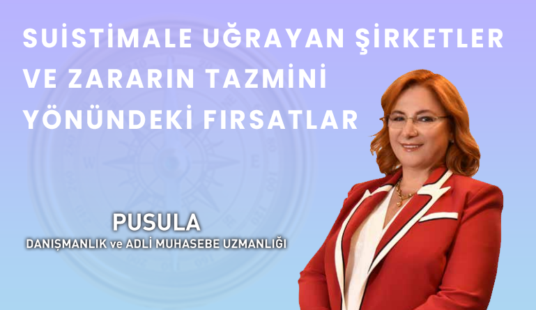 Suistimale uğrayan şirketler ve zararın tazmini yönündeki fırsatlar | Pusula Adli Muhasebe Uzmanlığı