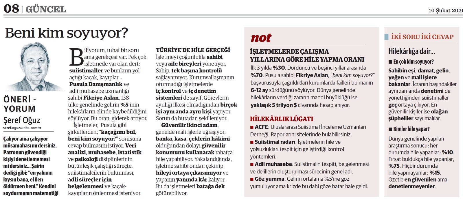 Türkiye’de Hile Gerçeği